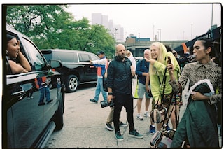 Paloma Elsesser NYFW SS19 street-style Yu Fujiwara