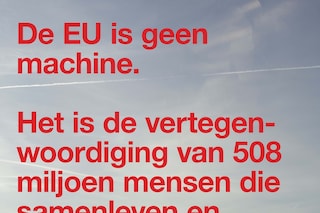 Campaign poster Protect the European Union, Jon van Bennekom