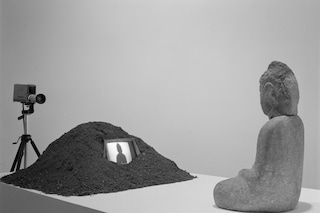 Nam June Paik Buddha piece at the Whitney &#169;eric kr
