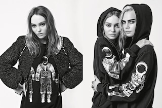 chanel campaign lagerfeld lilyrose depp cara delevingne aw17