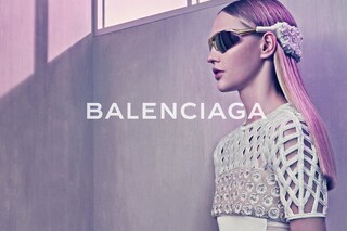 Sasha Pivovarova Balenciaga spring/summer 2015 campaign