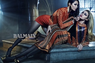 Bella and Gigi Hadid for Balmain AW15