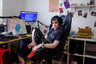 Goths at home Isabella Fowden subculture photography