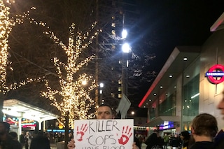 #ICantBreathe Eric Garner protests Westfield London 