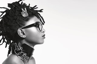 Willow Smith Chanel eyewear Karl Lagerfeld Dazed