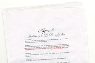 LSE rugby club sexist leaflet