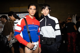 Backstage at Fila SS20 3