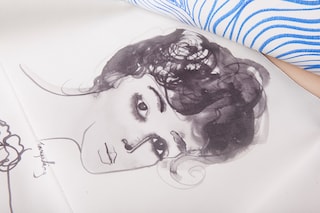 TANYA LING with FENDI_close-up internal painting
