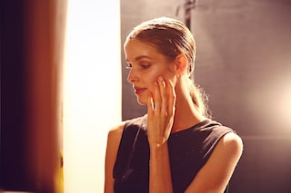 Backstage at Prabal Gurung SS15