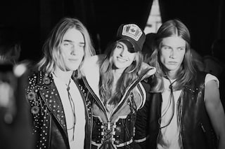 Backstage Dsquared2 menswear cap aw15 models