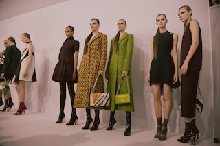 Christian Dior AW15 Dazed backstage Womenswear
