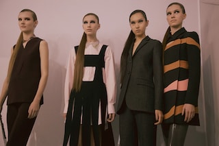 Christian Dior AW15 Dazed backstage Womenswear