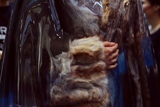 Backstage at Benjamin Waters, Central Saint Martins BA 2016