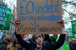 London students protest