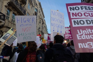 London students protest