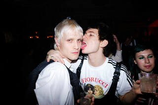 dazed adidas fiorucci party collaboration 