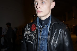 Diesel Black Gold AW15, Menswear, Dazed backstage