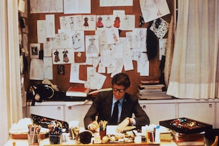 Portrait of Yves Saint Laurent 1986