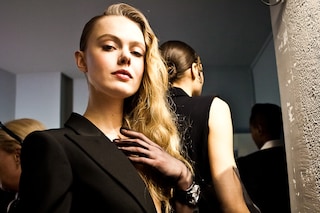 Jean Paul Gaultier Haute Couture SS15 backstage wedding