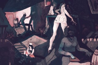 issue 2 - HYSTERIA - Cracks, an illustration by Ilya Shkipin