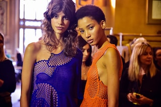 Backstage at Stella McCartney SS16 