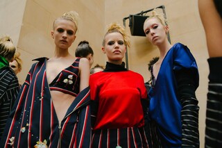 A.V. Robertson at Fashion East AW16