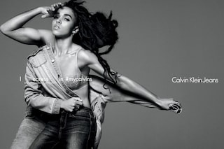 FKA twigs and Kaner Flex for Calvin Klein Jeans SS16 campaig
