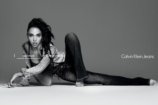 FKA twigs for Calvin Klein Jeans SS16 campaign