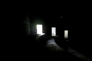 Abandoned amphitheatre