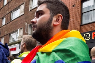 Orlando shooting Soho vigil, photographs by Alice Zoo, Dazed