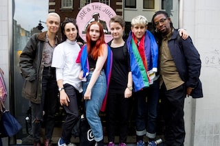 Orlando shooting Soho vigil, photographs by Alice Zoo, Dazed