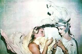 Neo Naturists, Paper Dress at the Embassy Club wit