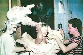 Neo Naturists, Paper Dress at the Embassy Club wit