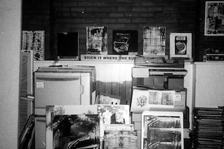 Kingsley Ifill’s studio, photographed by Alice Dellal