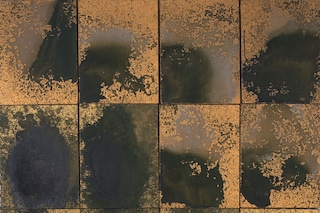 andy warhol piss painting oxidisation 1978 