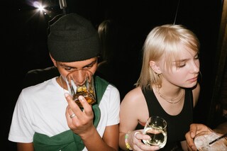 Yulya Shadrinsky shoots Paris AW17 menswear parties