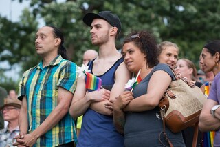 Vigil in response to the Orlando Pulse shooting