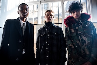 Backstage at Off-White AW16 Menswear Virgil Abloh