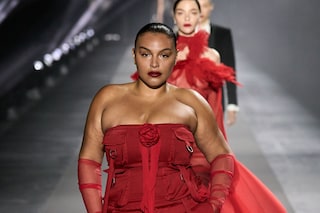Paloma Elsesser wearing Blumarine