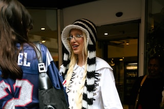 London Fashion Week SS24 street style photos Yu Fujiwara