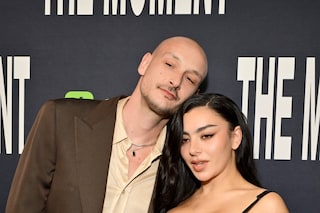 Charli xcx and George Daniel at The Moment premiere