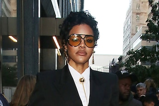 Teyana Taylor wearing Schiaparelli 