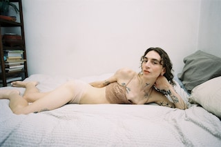 George Nebieridze, Untitled [Nadia in her bedroom] (2023)