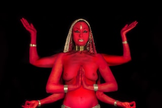 Penny Slinger, “Penny Red Dakini” (2019)