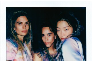 Collina Strada SS24 polaroids by Andrew Tess