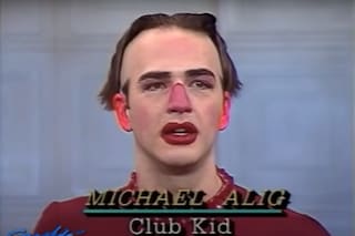 Michael Alig appearing on Geraldo, 1990
