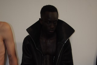 Rick Owens AW25 men’s backstage