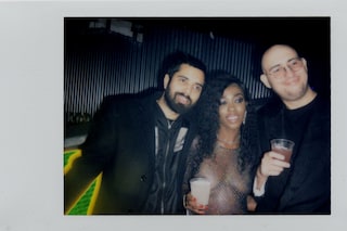 Dazed Virgil Abloh Off White party polaroids