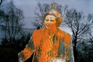 Anna Fox Friendly Fire, target (Margaret Thatcher)