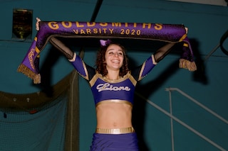 hazel gaskin cheerleaders goldsmiths lions cheer 